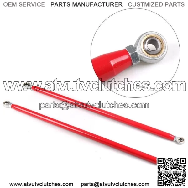 Racing Safety Seat Belt Chassis Roll Harness Bar Rod Red 3 4 5 Point 48-51" - Image 2
