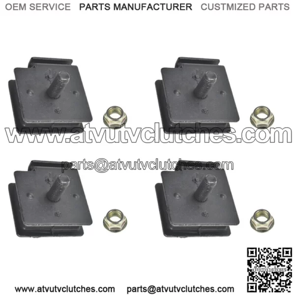 NEW RHINO 660 BOTTOM & TOP ENGINE MOUNT RUBBER DAMPER KIT For Yamaha 2004-2007 (Fits: Yamaha Rhino 660)