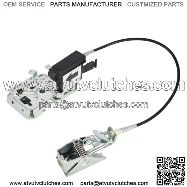 For 92-97 Ford F-Series Front Left Door Lock Latch w/Cable&Rod Kit F4TZ15219A65A - Image 3