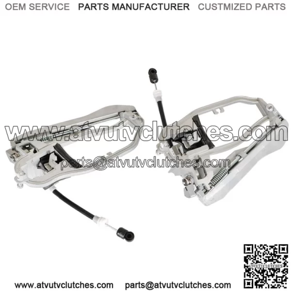 For BMW E53 X5 2000-2006 Front Left & Right Side 2Pcs Door Handle Frame Carriers - Image 3