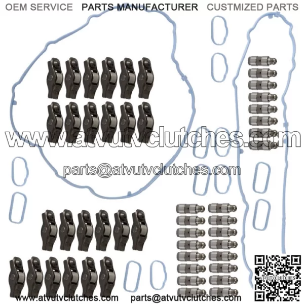 Rocker Arms Lifters Valve Gaskets Kit For 3.6L Chrysler Dodge Jeep Ram 2011-2016