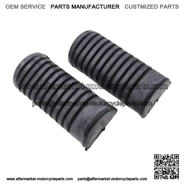 Honda Footpeg Rubber Set MB5 NU50 C70 CT110 CB400 CB450 CX500 New 50661-426-000